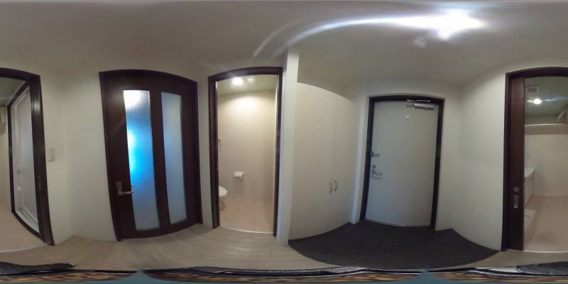 パノラマ画像玄関