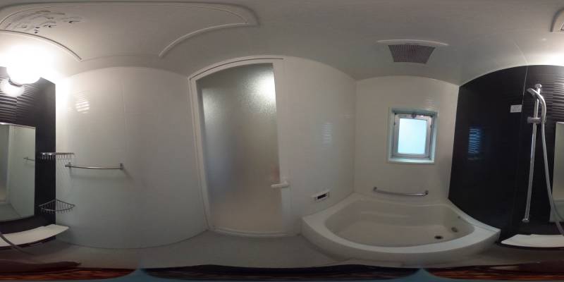 パノラマ画像バスルーム