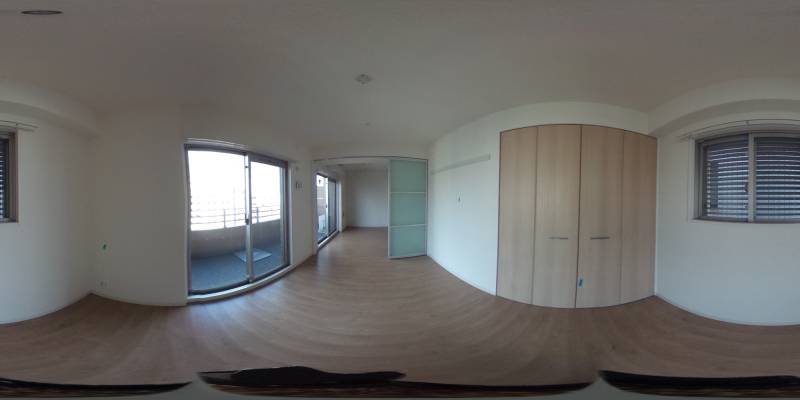 パノラマ画像洋室