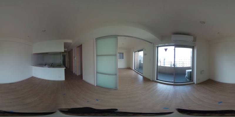 パノラマ画像洋室