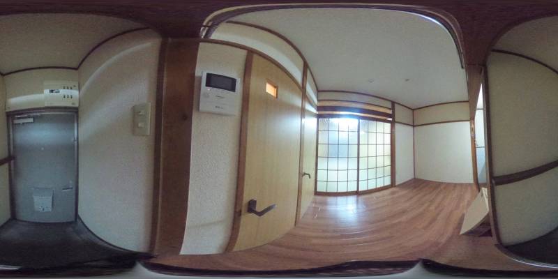パノラマ画像玄関