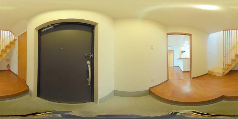 パノラマ画像玄関