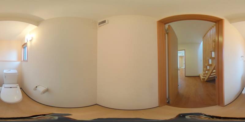 パノラマ画像トイレ