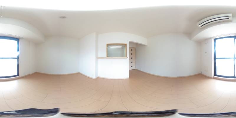 パノラマ画像リビング