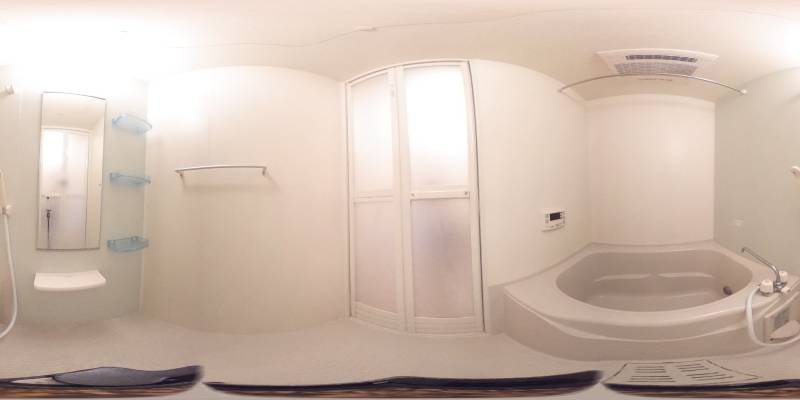 パノラマ画像バスルーム