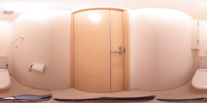 パノラマ画像トイレ