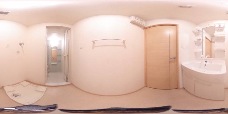 パノラマ画像洗面所