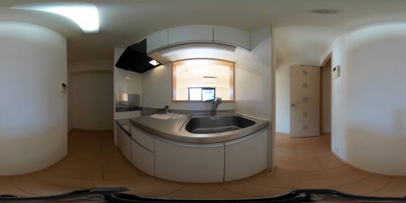 パノラマ画像キッチン