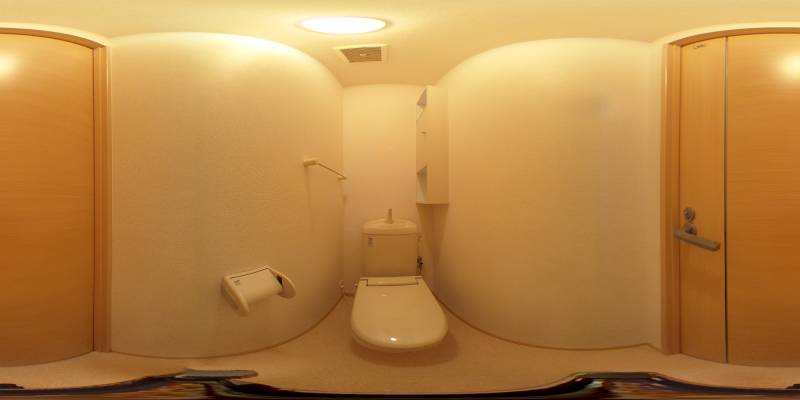 パノラマ画像トイレ