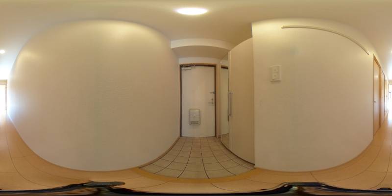 パノラマ画像玄関