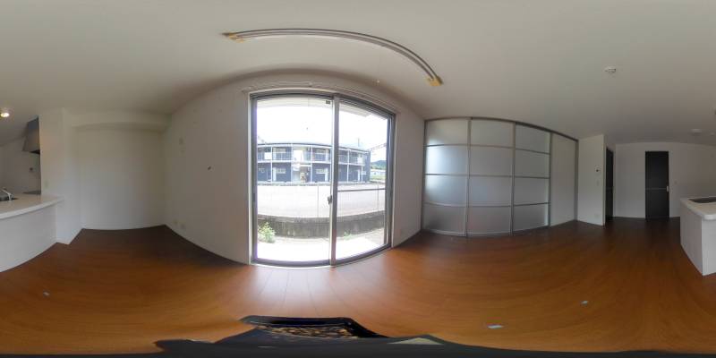 パノラマ画像リビング