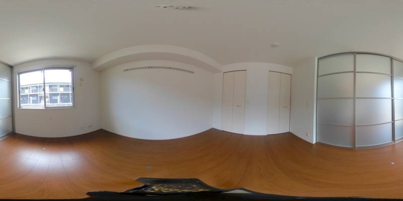 パノラマ画像洋室