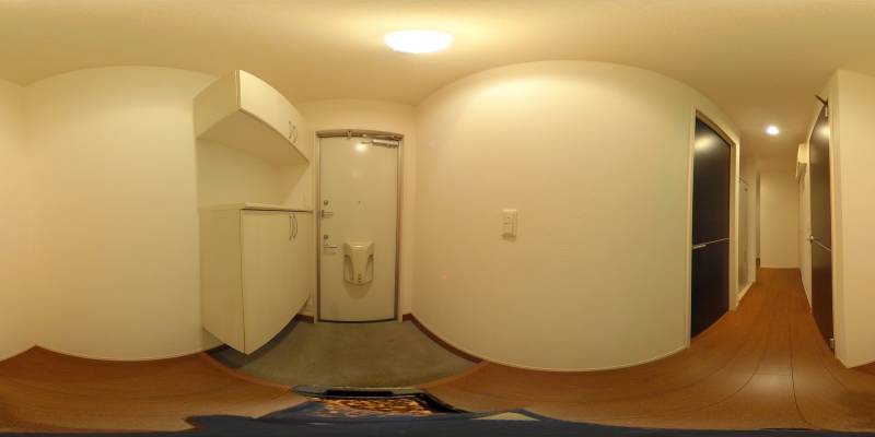 パノラマ画像玄関