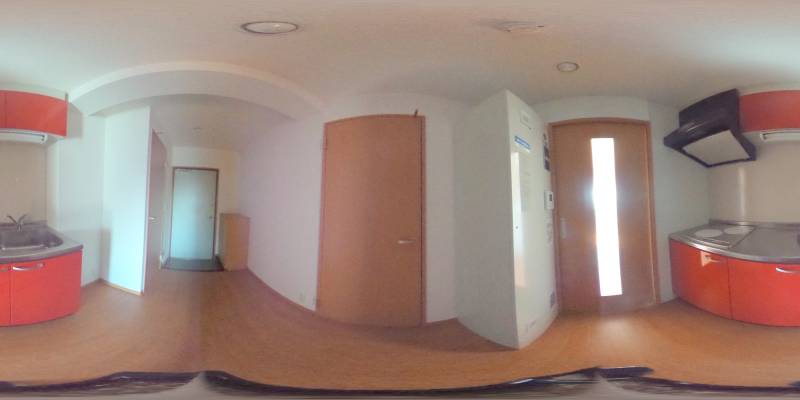 パノラマ画像キッチン