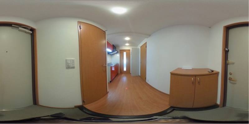 パノラマ画像玄関