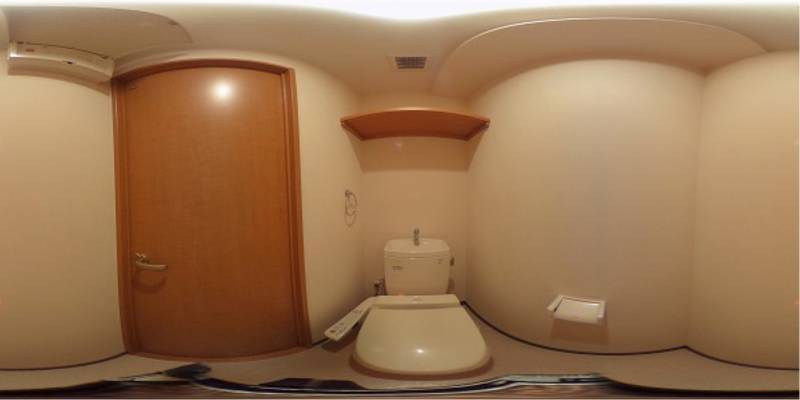 パノラマ画像トイレ