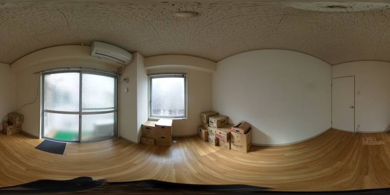 パノラマ画像リビング