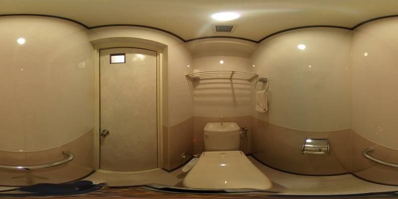 パノラマ画像トイレ