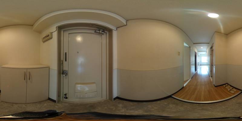 パノラマ画像玄関