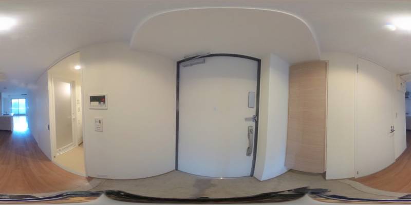 パノラマ画像玄関