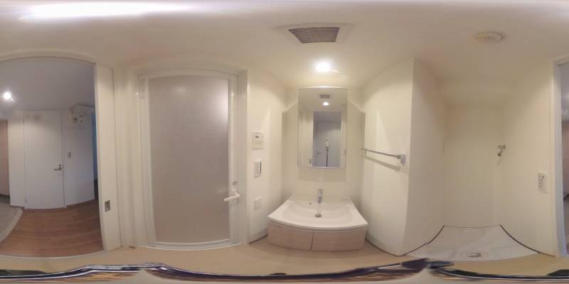 パノラマ画像洗面所