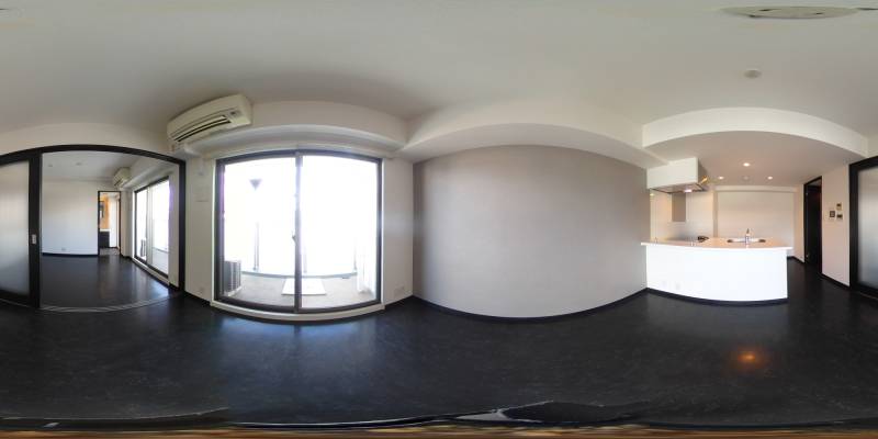 パノラマ画像リビング