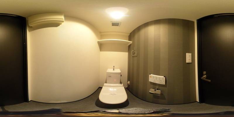 パノラマ画像トイレ