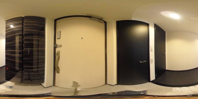 パノラマ画像玄関