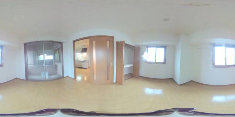 パノラマ画像洋室