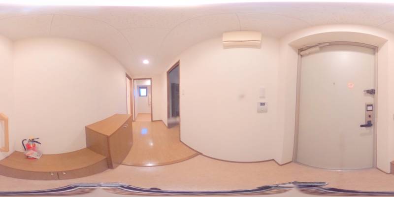 パノラマ画像玄関