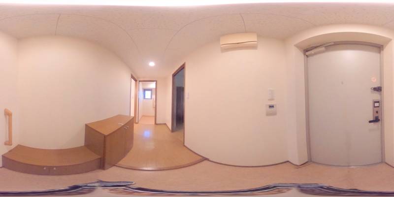 パノラマ画像玄関