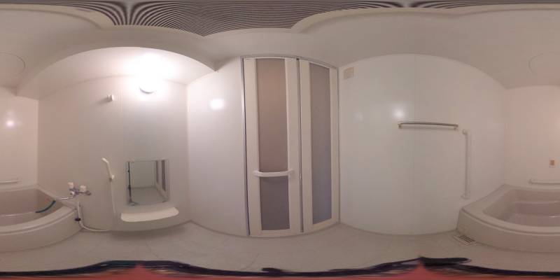 パノラマ画像バスルーム