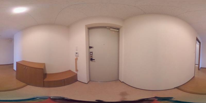 パノラマ画像玄関