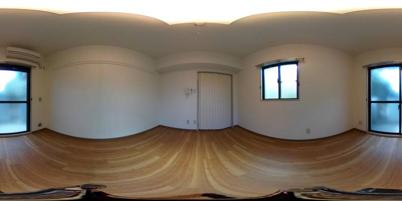 パノラマ画像リビング