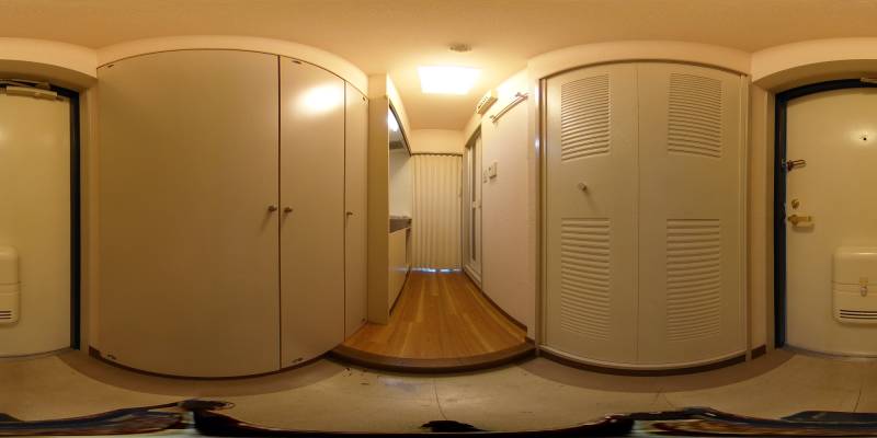 パノラマ画像玄関