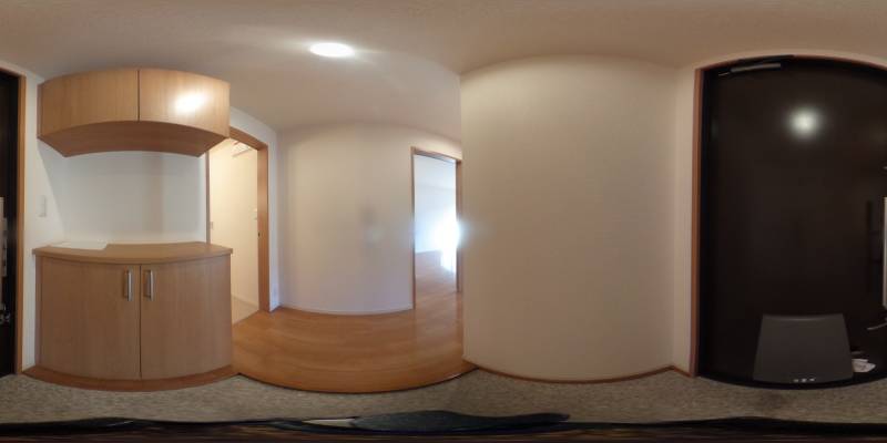 パノラマ画像玄関