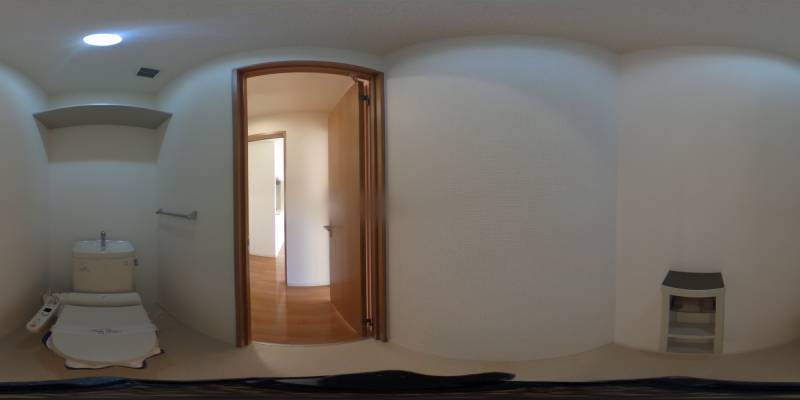 パノラマ画像トイレ