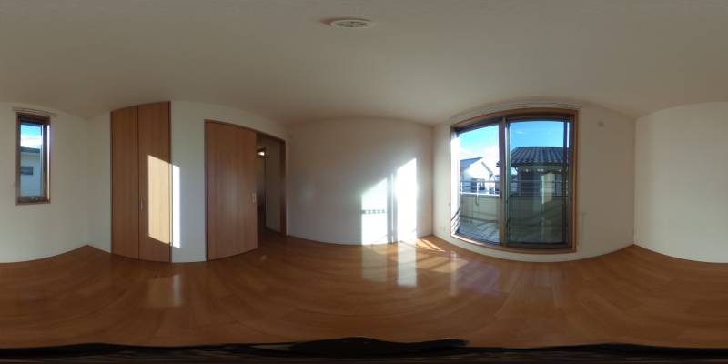 パノラマ画像洋室