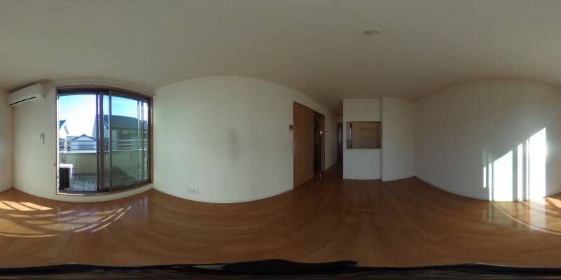 パノラマ画像リビング