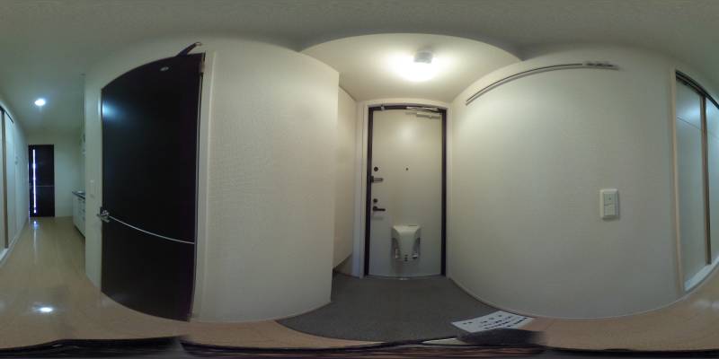 パノラマ画像玄関