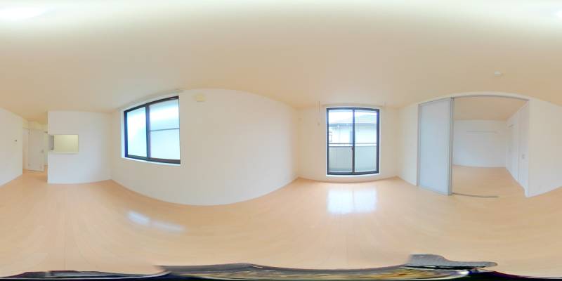 パノラマ画像洋室