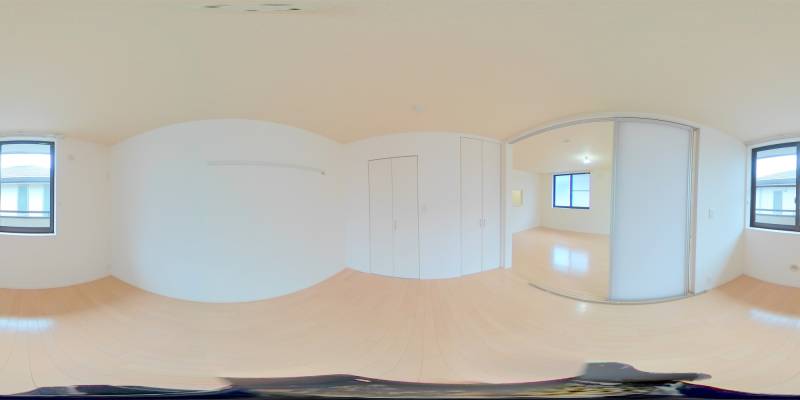 パノラマ画像洋室