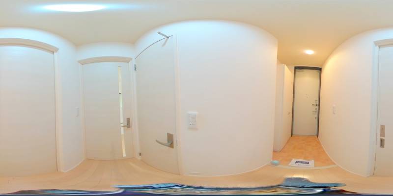 パノラマ画像玄関