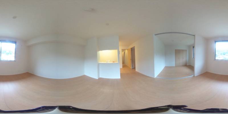 パノラマ画像リビング