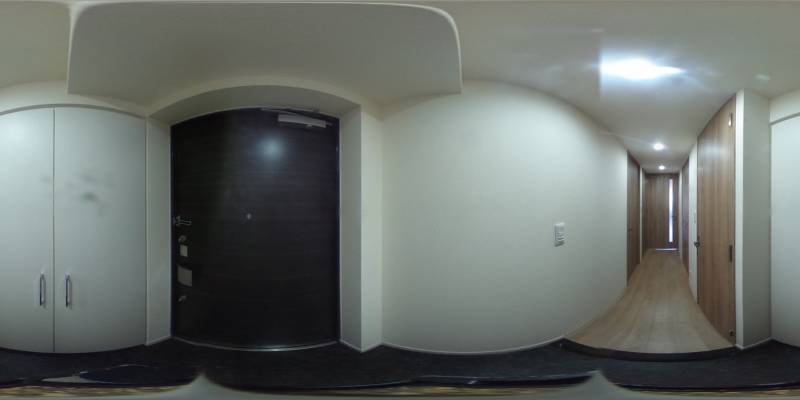 パノラマ画像玄関