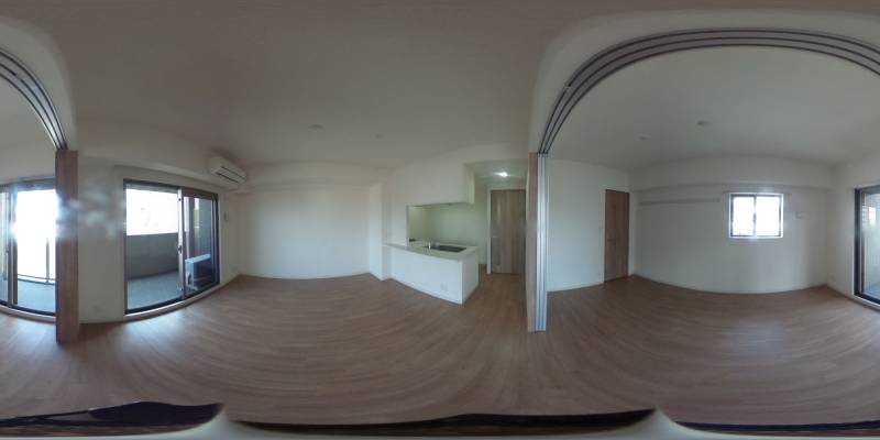 パノラマ画像洋室