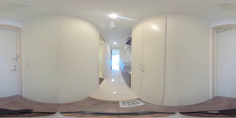 パノラマ画像玄関