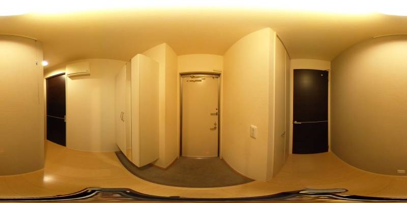 パノラマ画像玄関