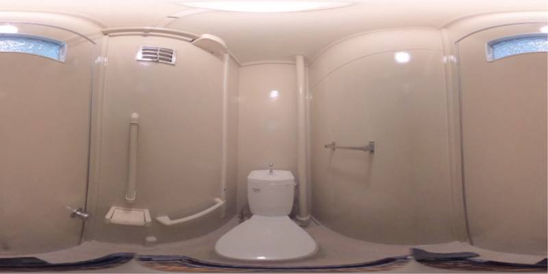 パノラマ画像トイレ