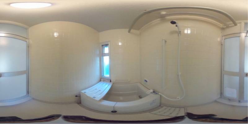 パノラマ画像バスルーム